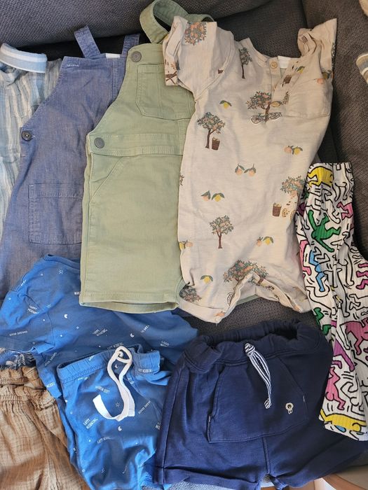 Лот летни дрехи Next, Obaibi, Zara, HM размер 86 см