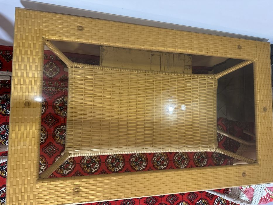 Ratan/ратан stol stul sotiladi 6kishili