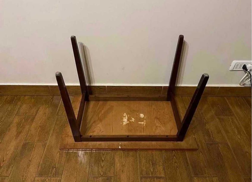 Masa de cafea din lemn de trandafir 100% – 80x45x52 cm