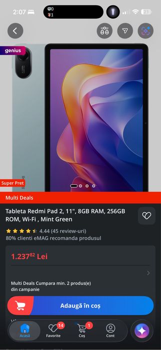 Redmi Pad 2 256GB Nou