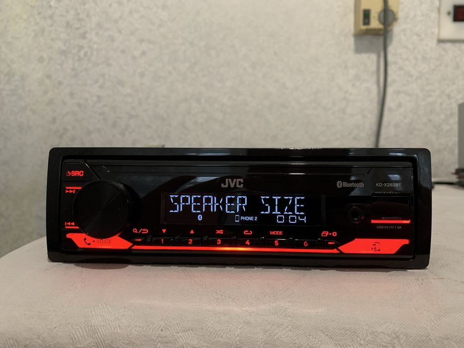 Авто радио JVC Bluetooth