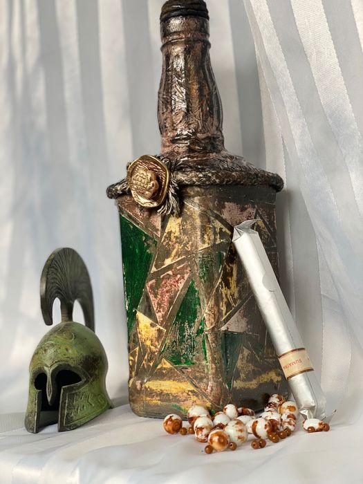 Ръчно рисувани бутилки