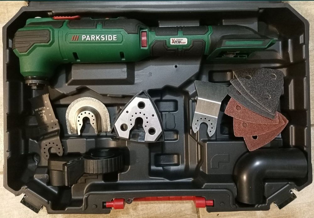 Parkside multifunctional multi cutter taietor oscilant slefuitor cuter