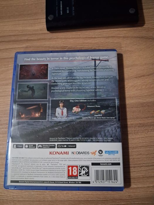 обменяю диск игры Silent Hill F