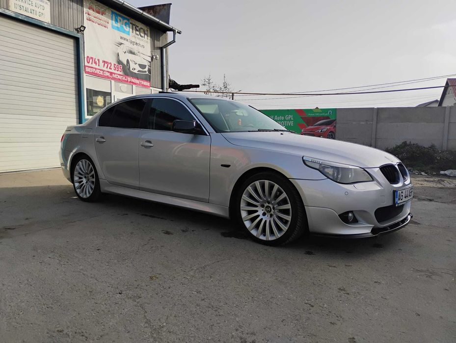 BMW E60 525i benzina +GPL, Trapa,Piele,Cutie Automata