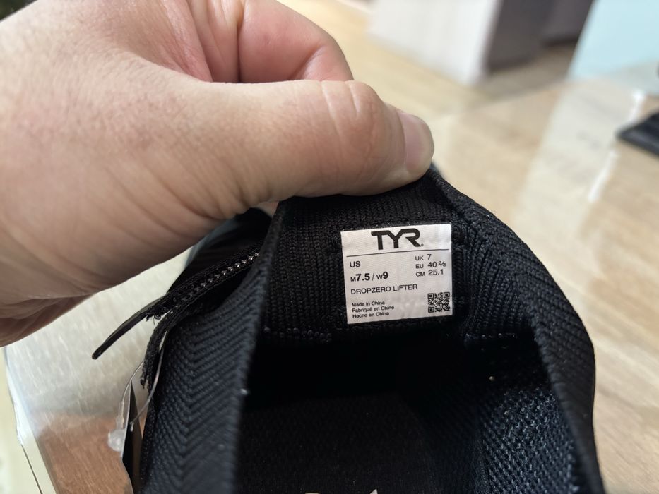 Кроссовки tyr dropzero lifter barefoot