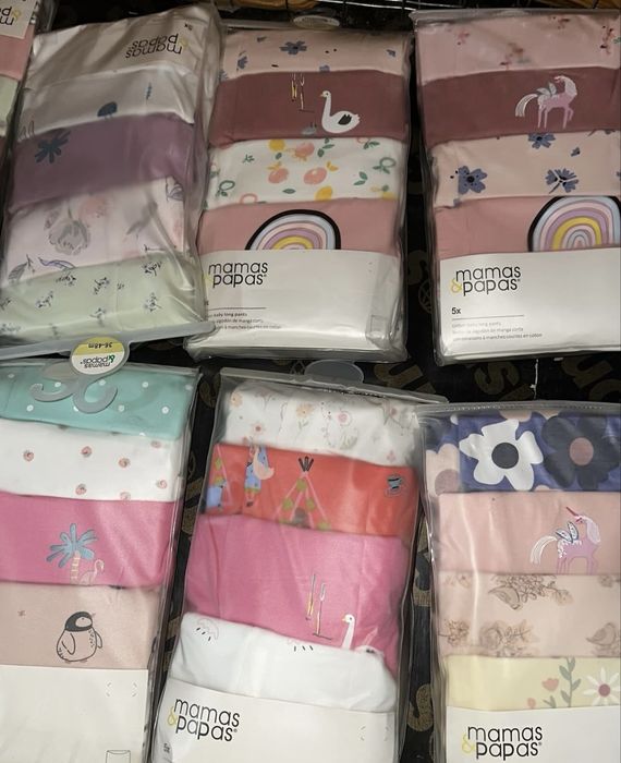 мамас папас двойка ромперлері