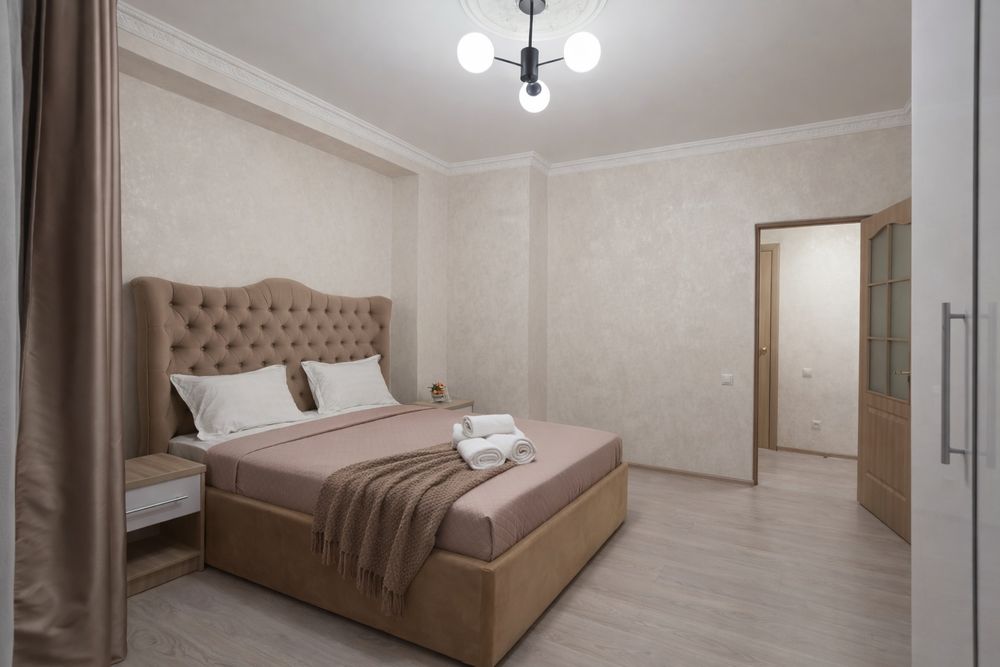 Центр Астаны . Шикарный вид ,2 кровати, кондиционер