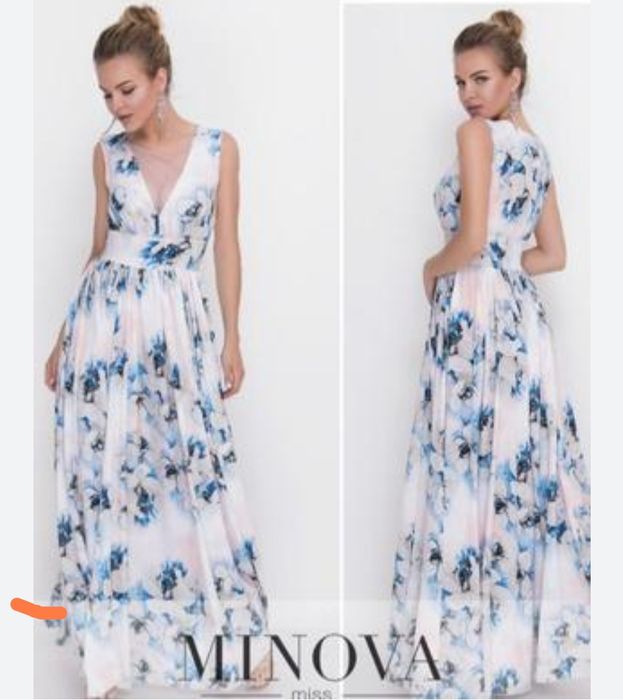 Коктельное платья орхидея