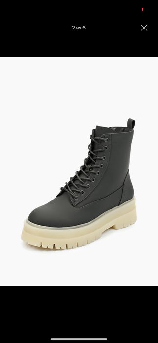 Сапоги на высоком платформе