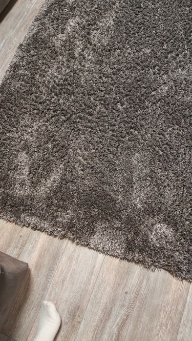 Covor living/dormitor Shaggy, gri, 145/230