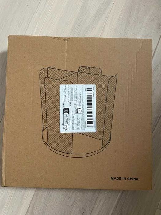 suport din plastic cu 4 compartimente reglabile rotativ