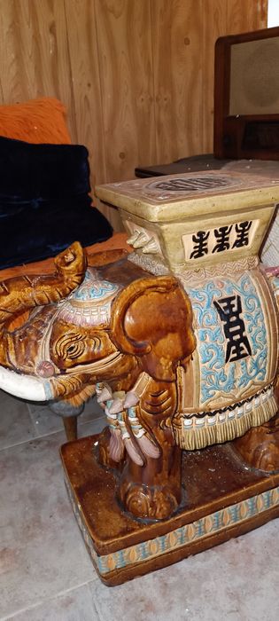 Керамичен слон сувенир от ОАЕ