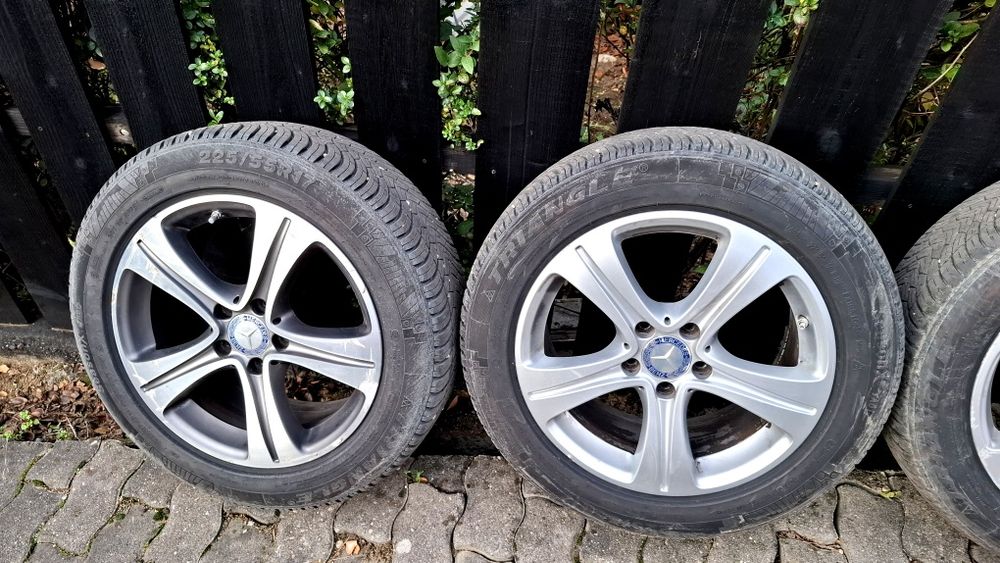 Vand jante Mercedes (w213) pe 17, cu cauciucuri