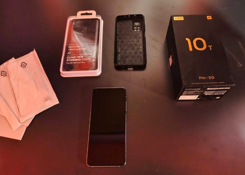 Xiaomi Mi 10T Pro 5G, RAM 8GB, 256GB - мобилен телефон в кутия + зарядно и кабел
