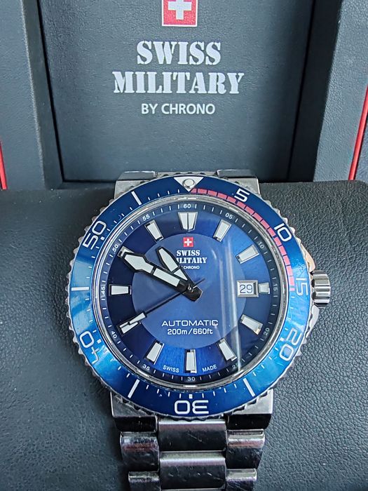 Ceas Swiss Military By Chrono Automatic 200 m Diver