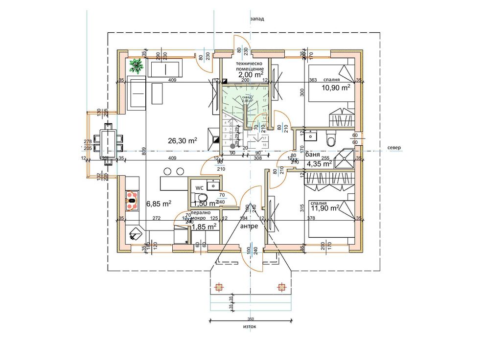 Продава се Парцел в с. Гинци, Област София-област - 700 кв.м за 32 €/кв.м - Снимка #4