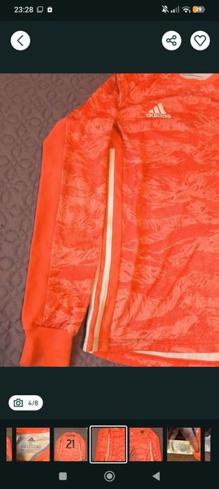 Bluza cu mânecă lungă Adidas climalite 164(13 ani)