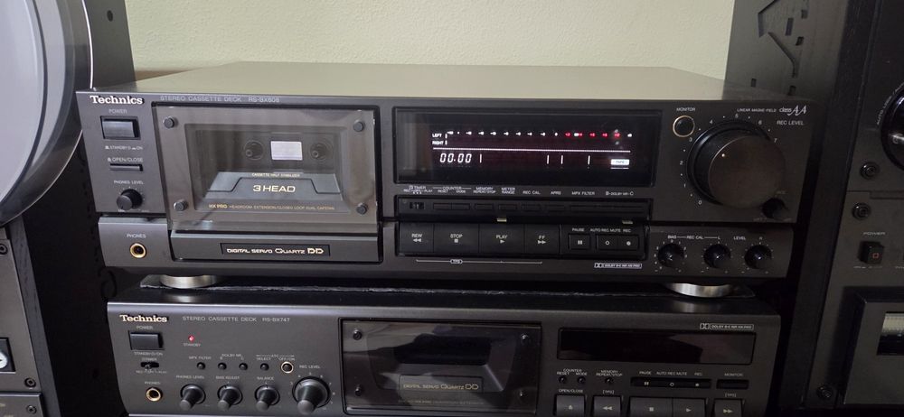 Technics deck rs bx 808 impecabil, servisat complet.
