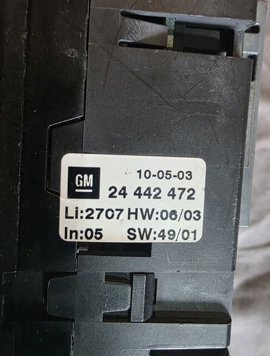 Panou clima opel astra g