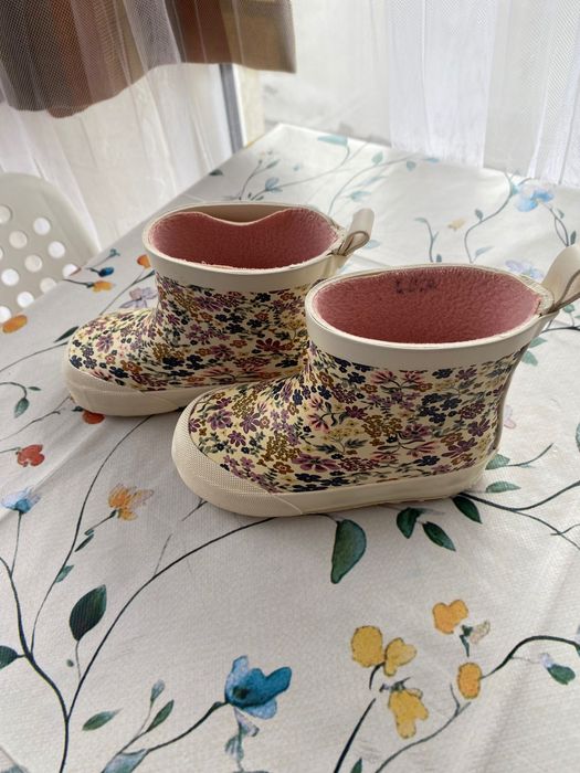 Cizme de cauciuc fete H&M 22