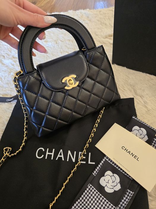 Налична чанта Chanel Kelly 23K Black