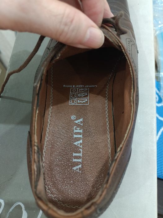 Продам кожаные натуральные ботинки