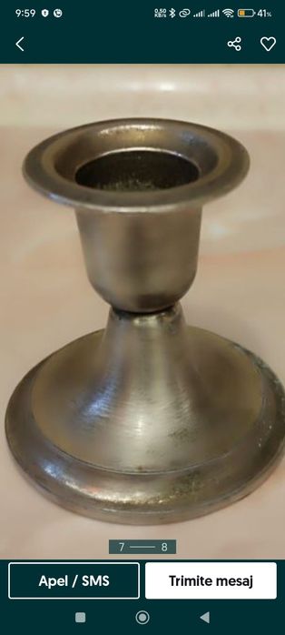 Sfeșnice metalice modele deosebite