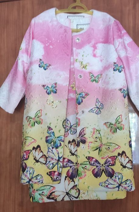 Платье- двойка для девочки 6-7 лет