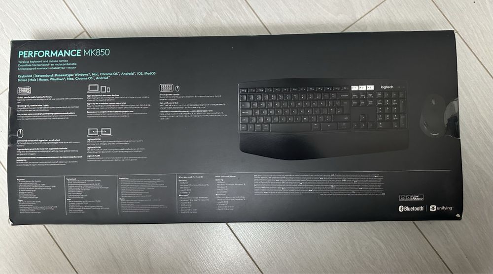Клавиатура + мышь Logitech