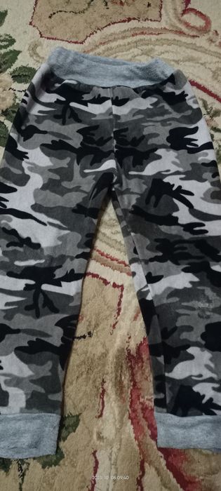 Тёплые штаны с ворсом, новые на 3-5лет