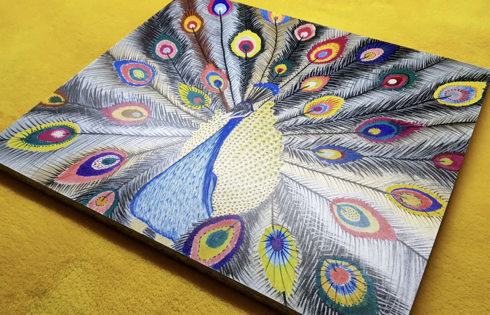 Pictate pe plăci de pal