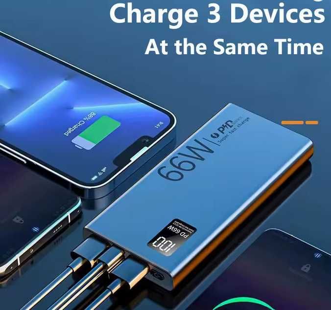 Baterii externe 20000mA 66w powerbank superfast charge noi sigilate