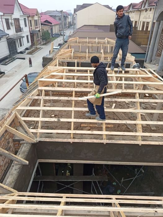 Ремонт крыши навесы