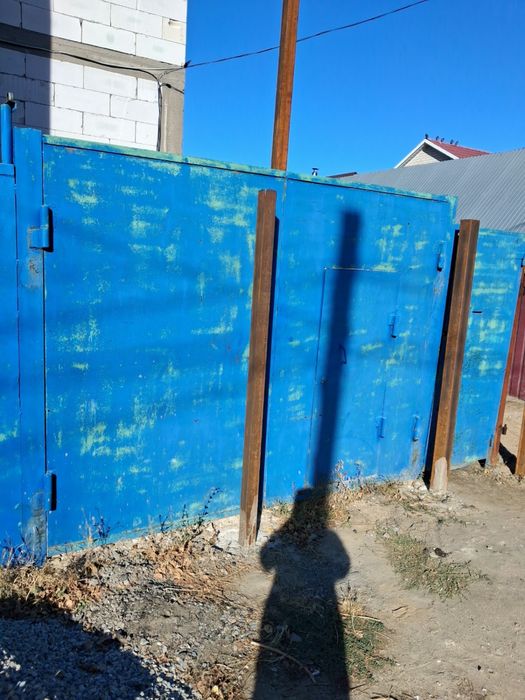 Продам ворота с калиткой