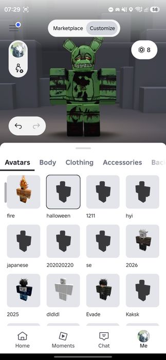 Roblox account 2023
