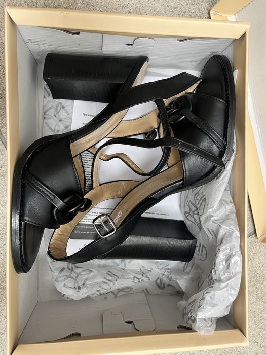 Gianni нови сандали естествена кожа 39