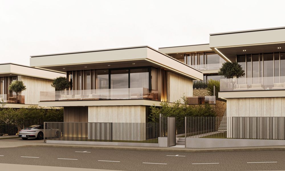 Teren cu proiect autorizat, 400mp, pentru case de lux, str. Luminii