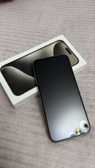 Iphone 15 PRO MAX 256 GB. Цвет Titanium.