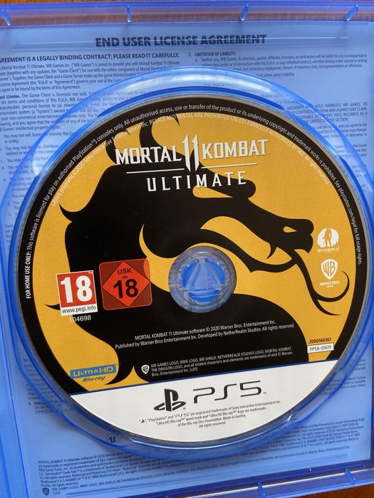 Игра За PS 5 Mortal Kombat 11 Ultimate