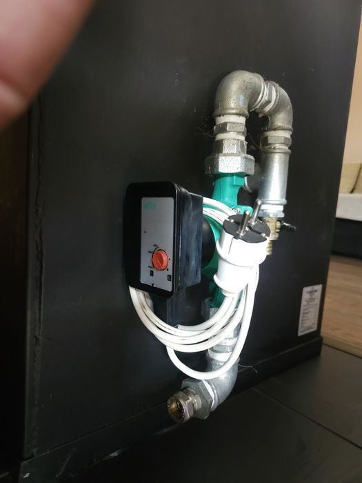 Русе лично вземане!!! Kамина Лотос Макс В 5/17KW и помпаWilo Atmo