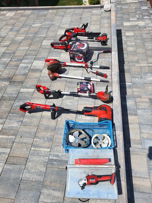 Diverse scule drujba cositoare flex pe acumulator Einhell