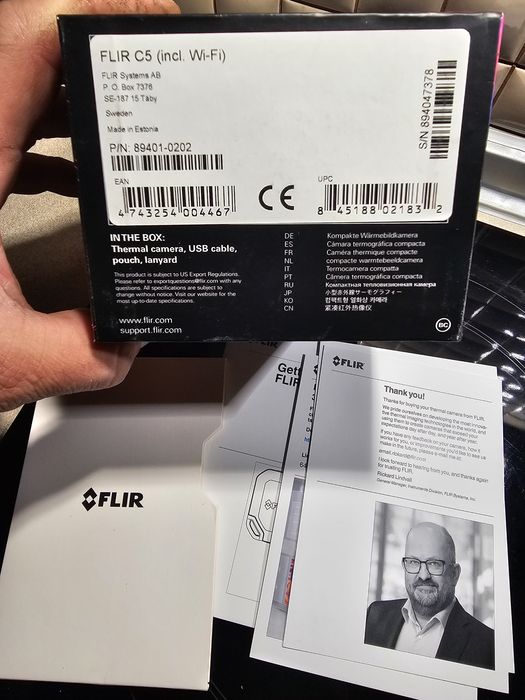 Термокамера Flir. Flir C5