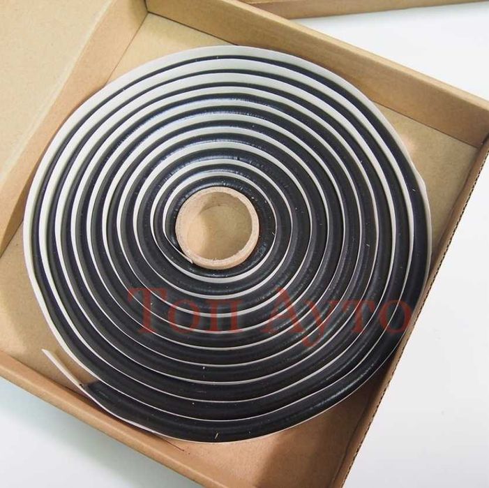 Битумно Лепило Лента За Фарове Стъкла Каросерия Врати 4м/9мм