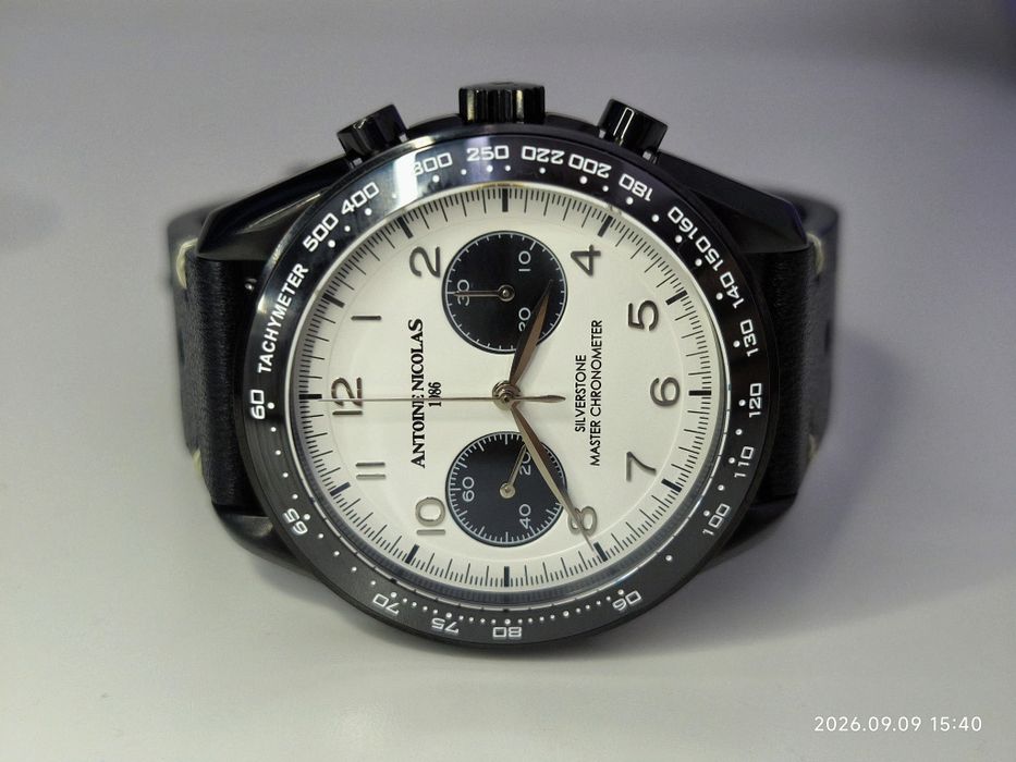 Antoine Nicolas 1986 Silverstone Master Chronometer – Chronograph Mecanic – Set Complet
