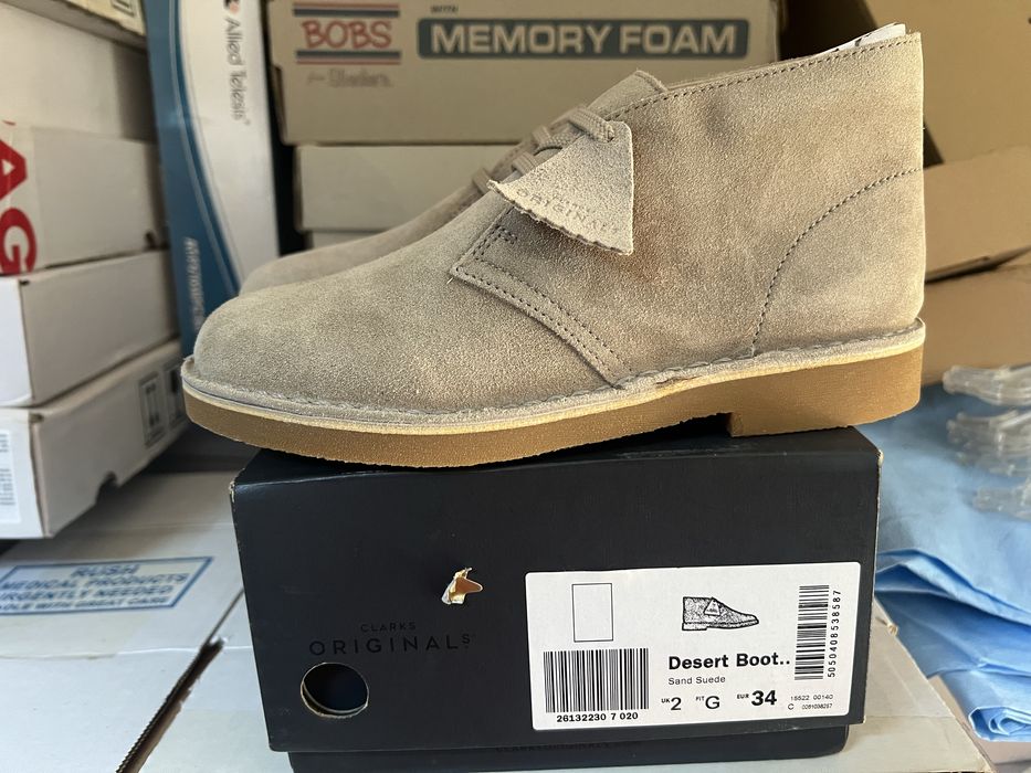 Clarks boots - Desert Sand 34