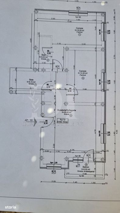 Apartament la cheie / 3 camere / parcare / Zona Cetatii