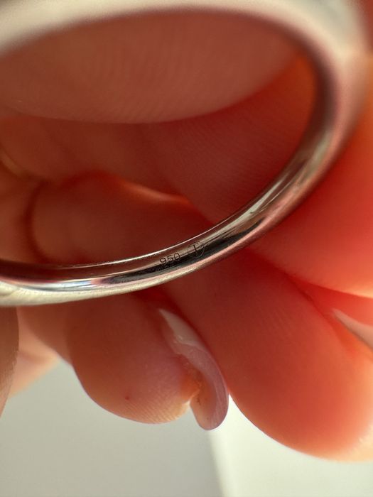 Inel Platina Diamante Teilor Nepurtat cu bon si certificat