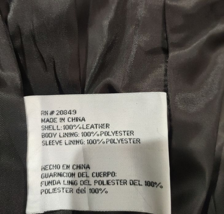 Geaca damă Preswick & Moore USA din piele naturala mărimea XL