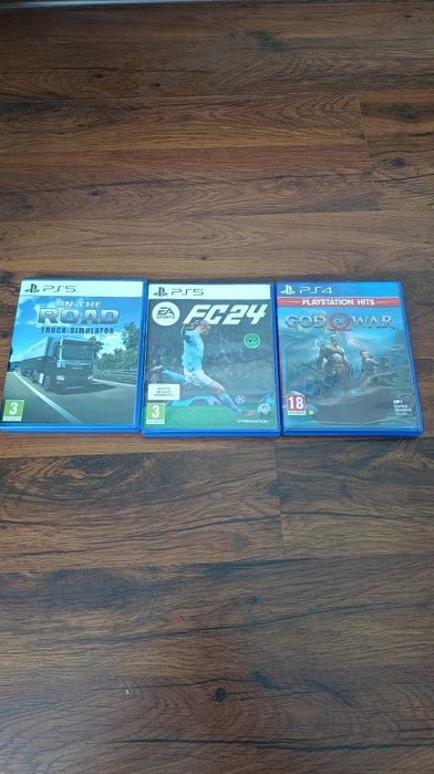 Игри за PS5 FC24, god of war, on the road